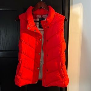 GAP Red Puffer Vest
